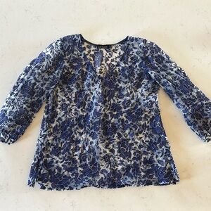 cut loose Women’s Sheer Blouse